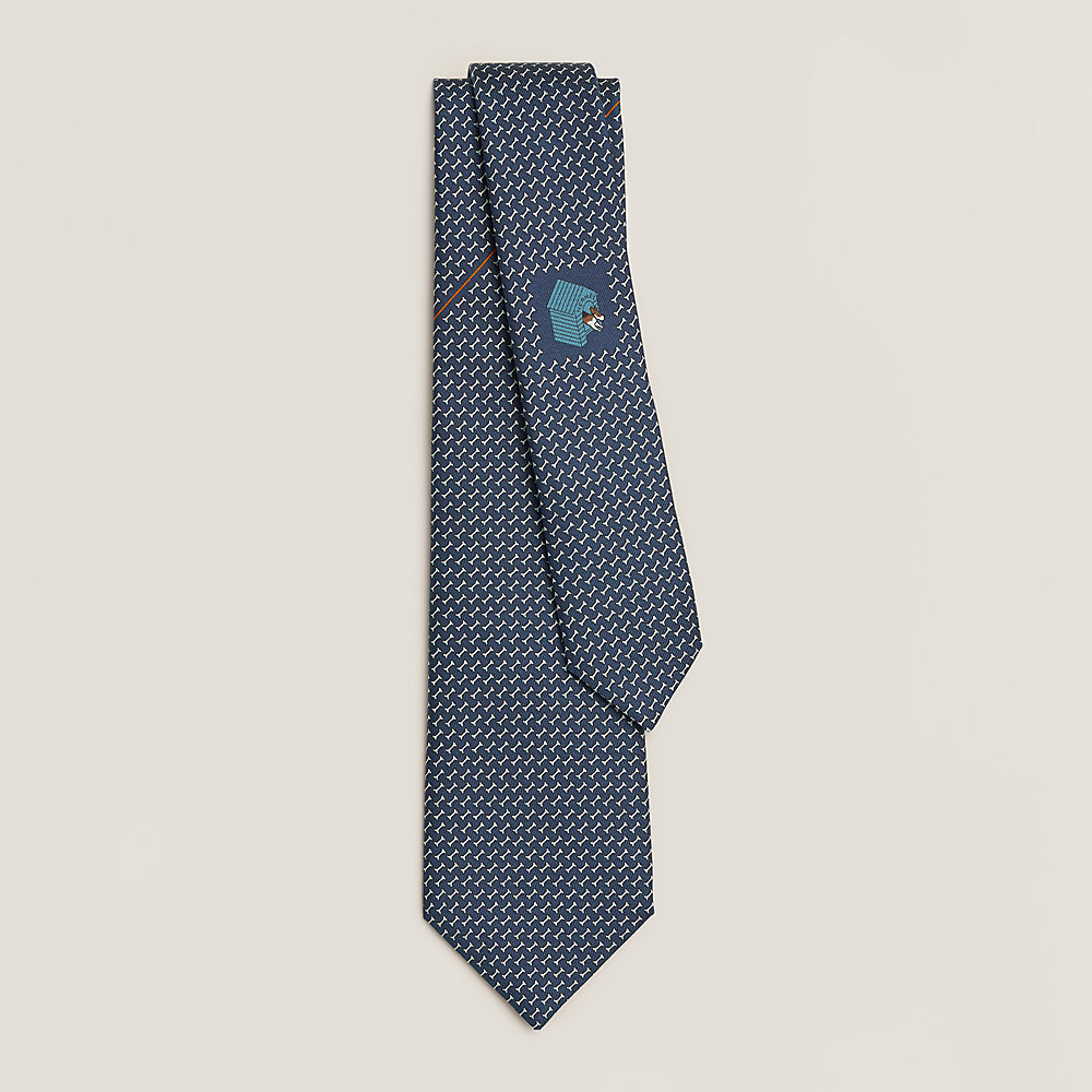 特別価格 シルクツイルタイ 《ドッグ・ウォーク》 | Hermès - エルメス 小物